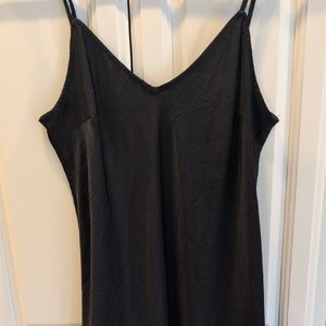 A New Day Black Slip Dress